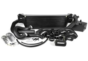 Subaru WRX STI Intercooler Core + Mounting Beam - Front - Perrin Performance - Black - `15-`21 Subaru WRX STI Intercooler Core + Mounting Beam - Front - Perrin Performance - Black - `15-`21